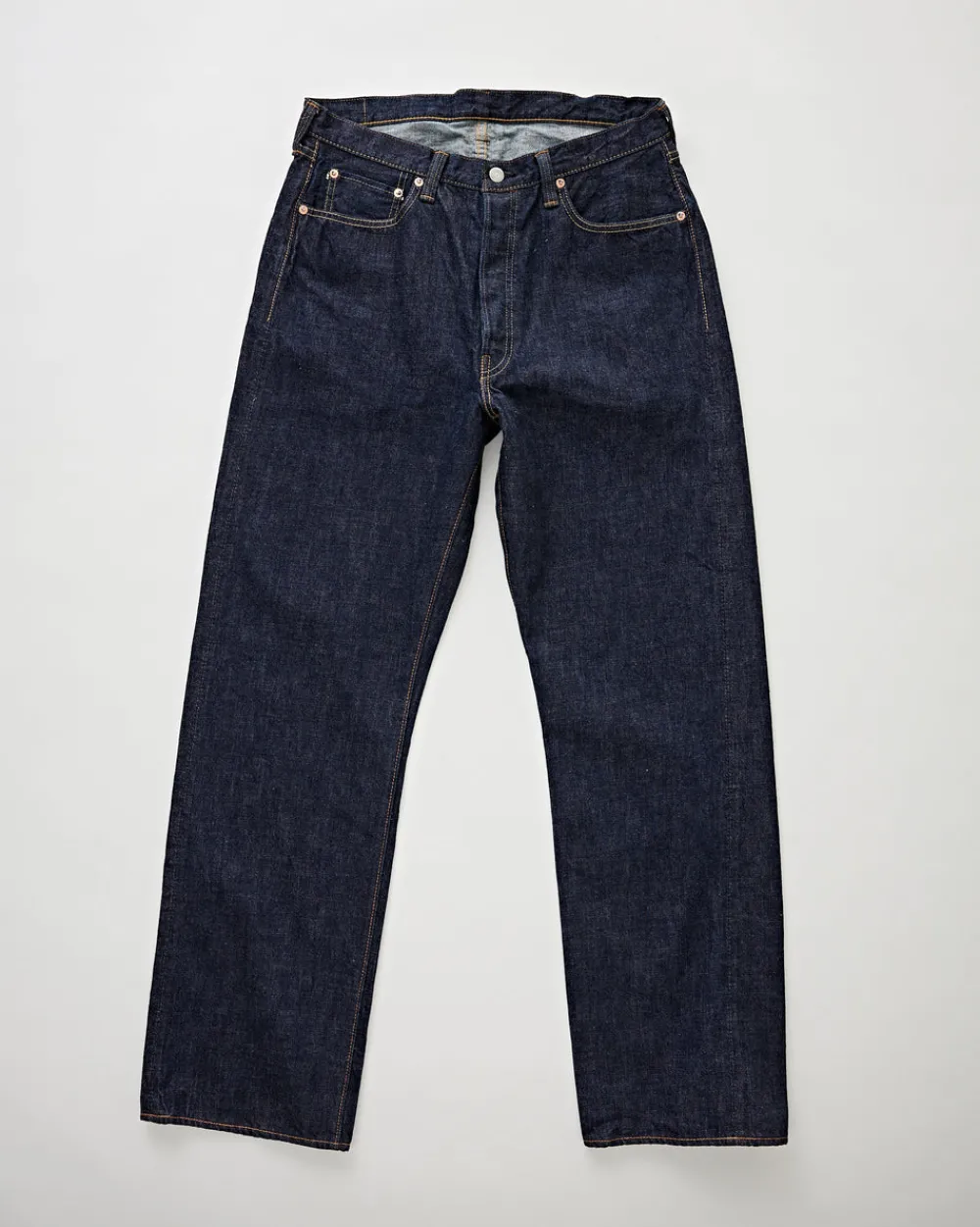 Fullcount 0105 Indigo Blue One Wash Fashion