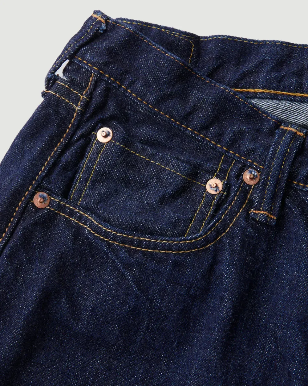 Fullcount 0105 Indigo Blue One Wash Fashion