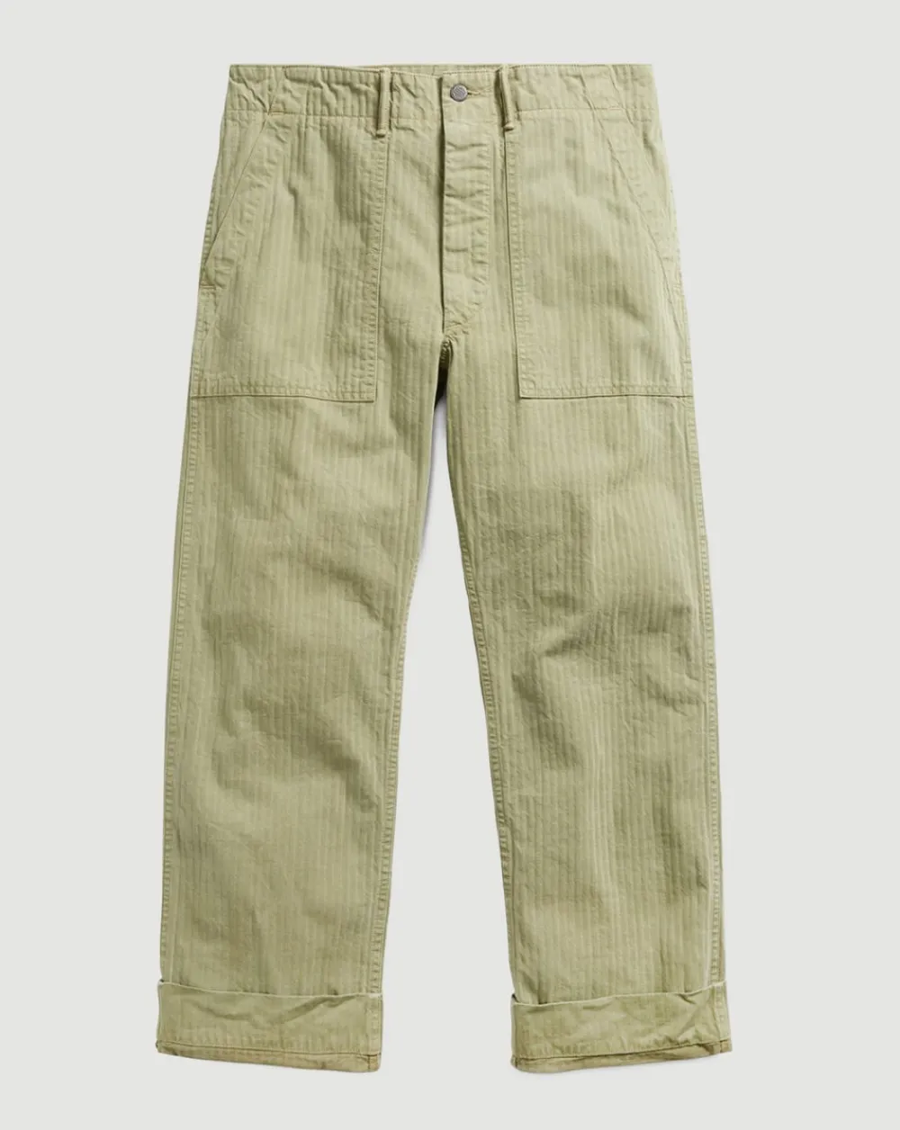 RRL Army Utility Flat Pant Brewster Green Hot