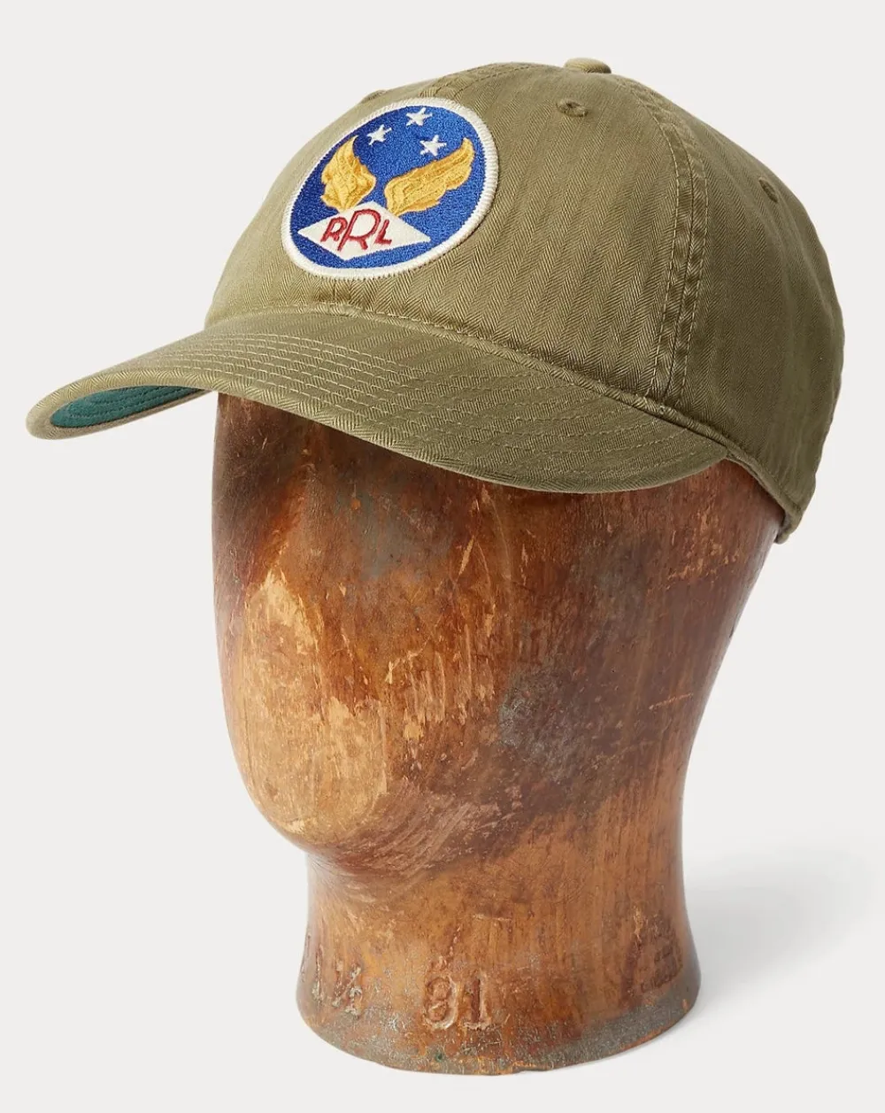 RRL Ball Cap Brewster Green Outlet