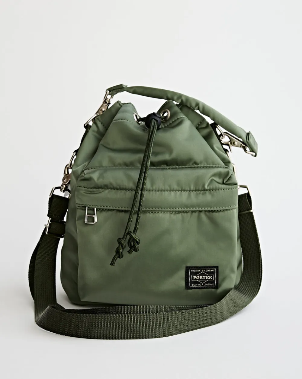 Porter Yoshida Balloon Bag (S) Sage Green Clearance