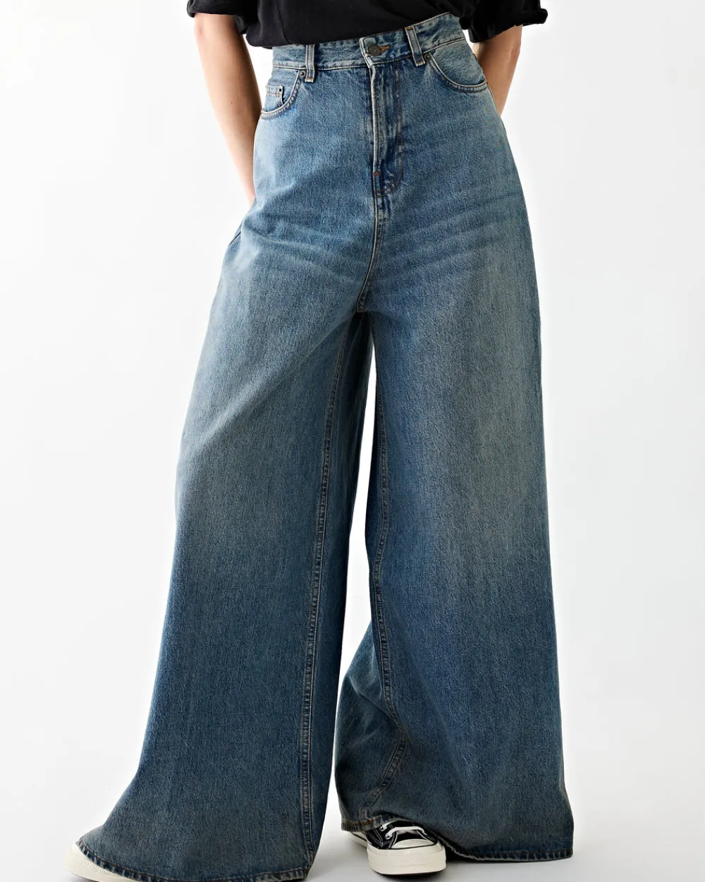 Haikure Big Bethany Oil Blue Fashion
