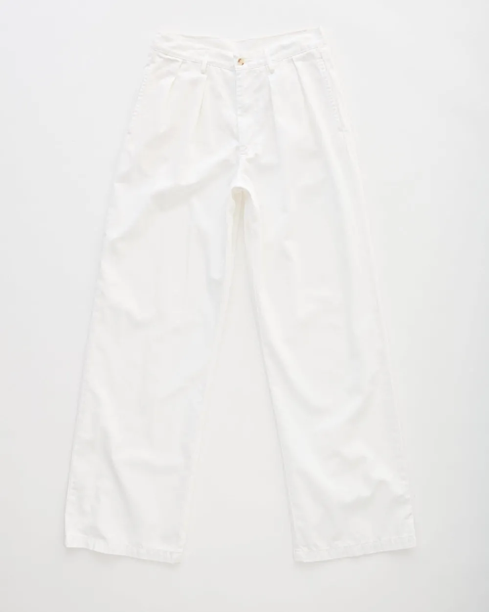 Denimist Blair Double Pleated Pant White Clearance