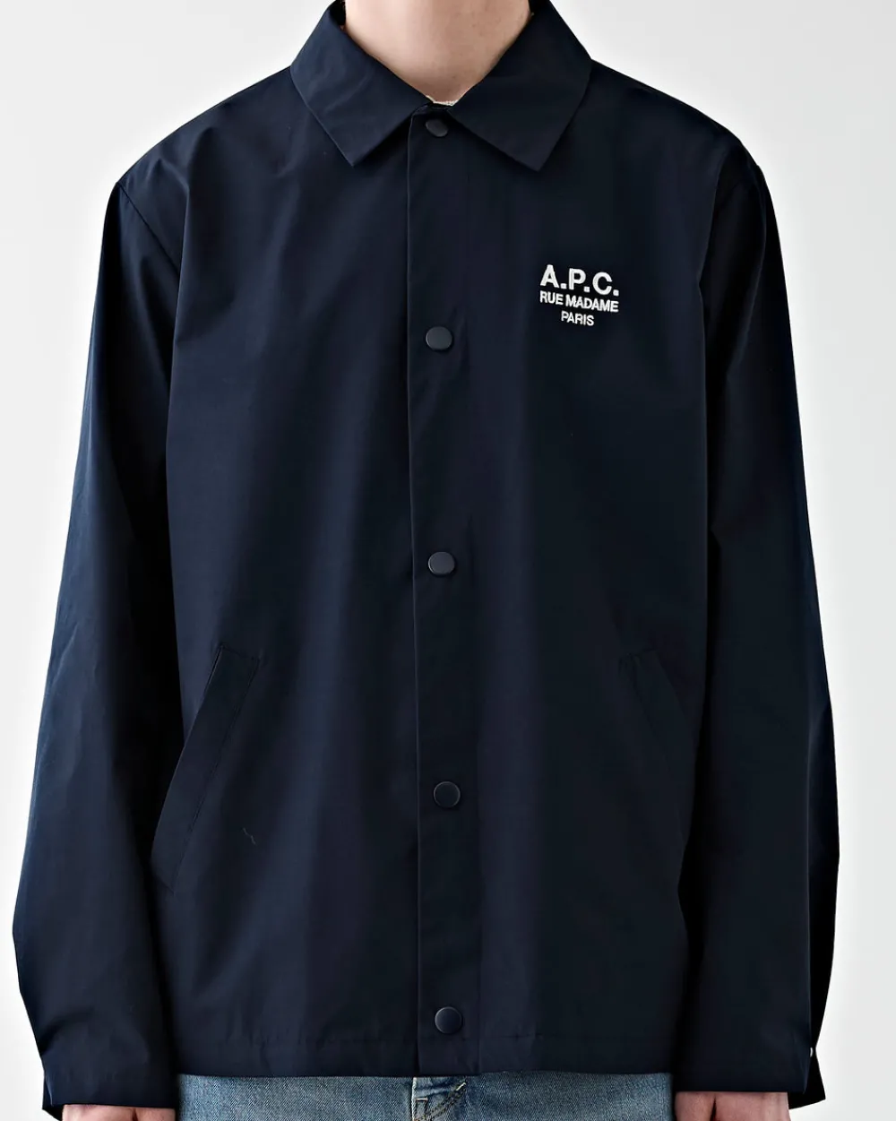 A.P.C. Blouson Regis Dark Navy Outlet