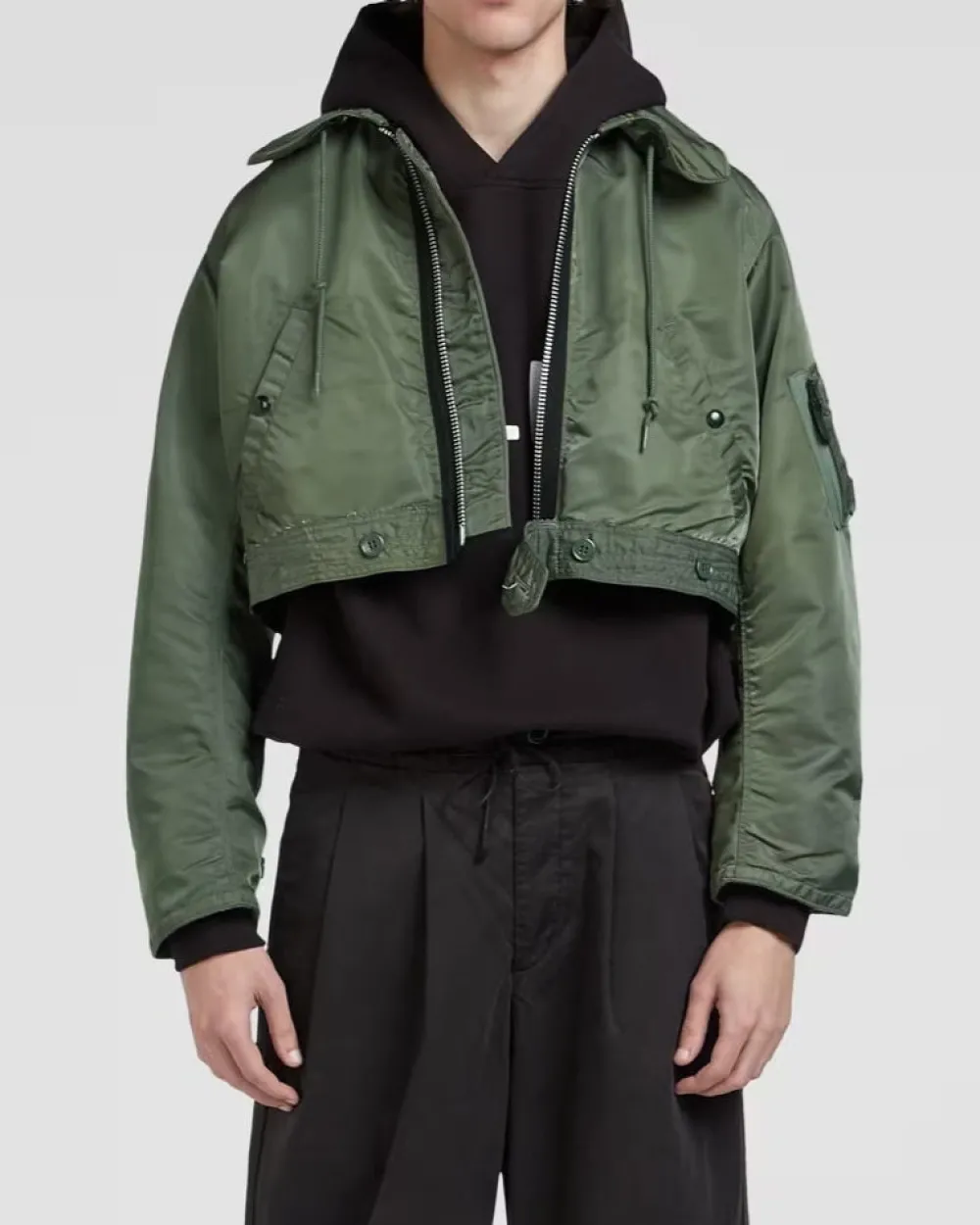 Applied Art Forms BM1-15 Flight Jacket Jennie Green Best