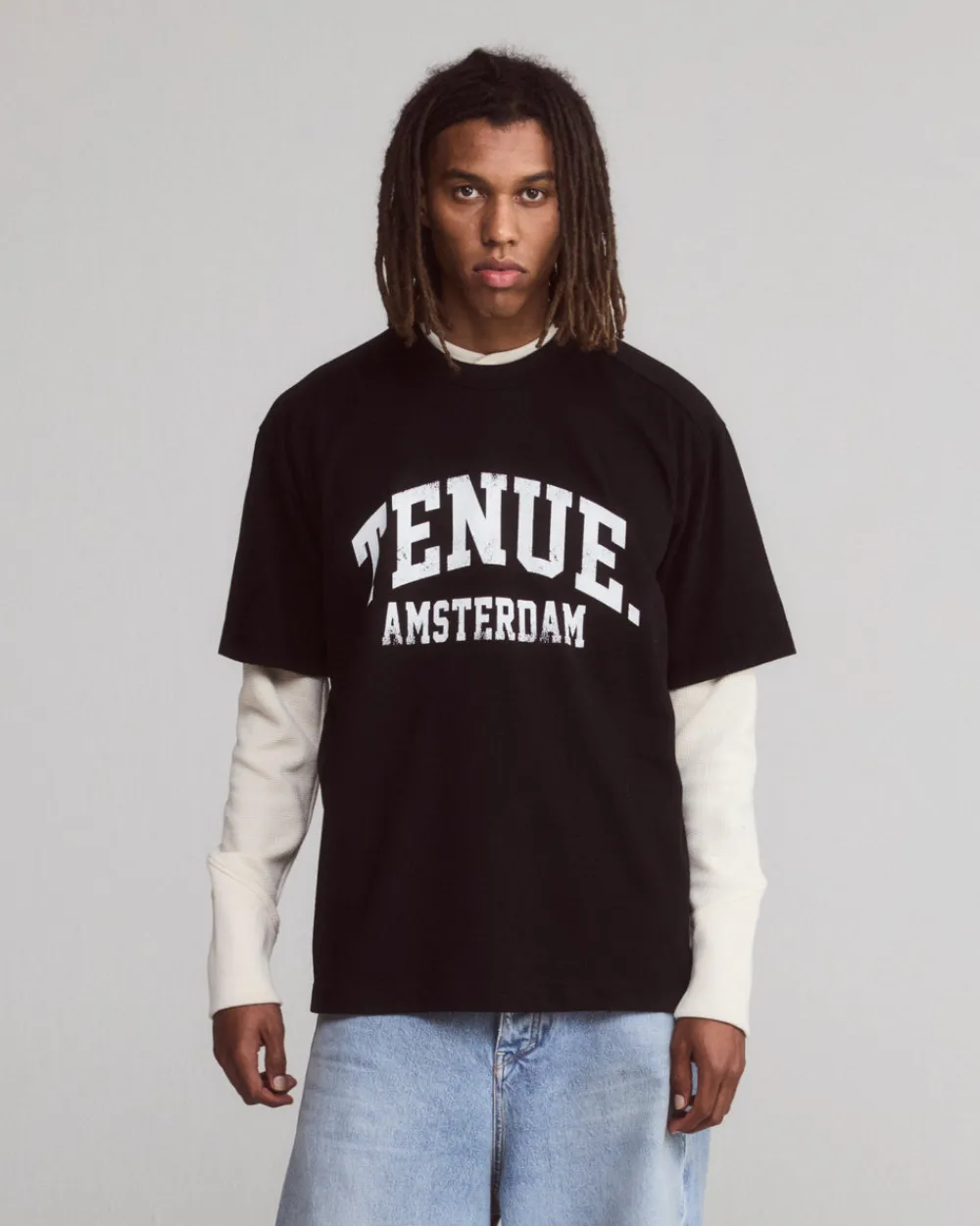 Tenue. Bruce Amsterdam T-Shirt Black Clearance
