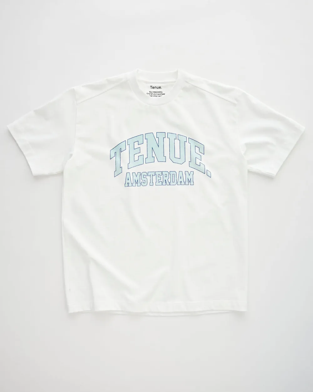 Tenue. Bruce Amsterdam T-Shirt White Fashion