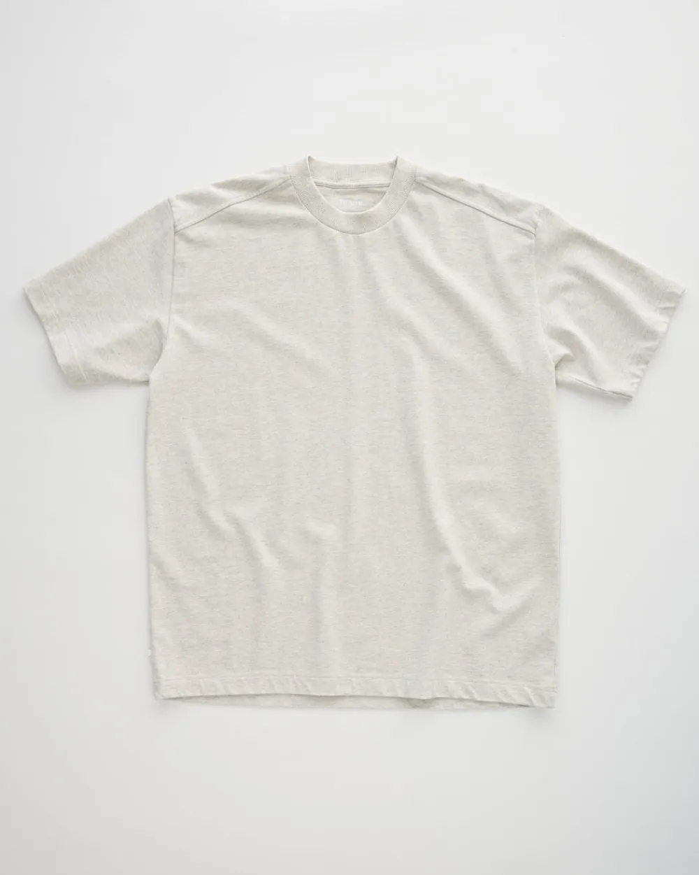 Tenue. Bruce T-Shirt Oat Melange Outlet