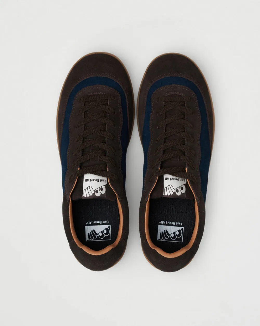 Last Resort AB CM001 LO Suede Coffee Bean/Dress Blues/Gum Outlet