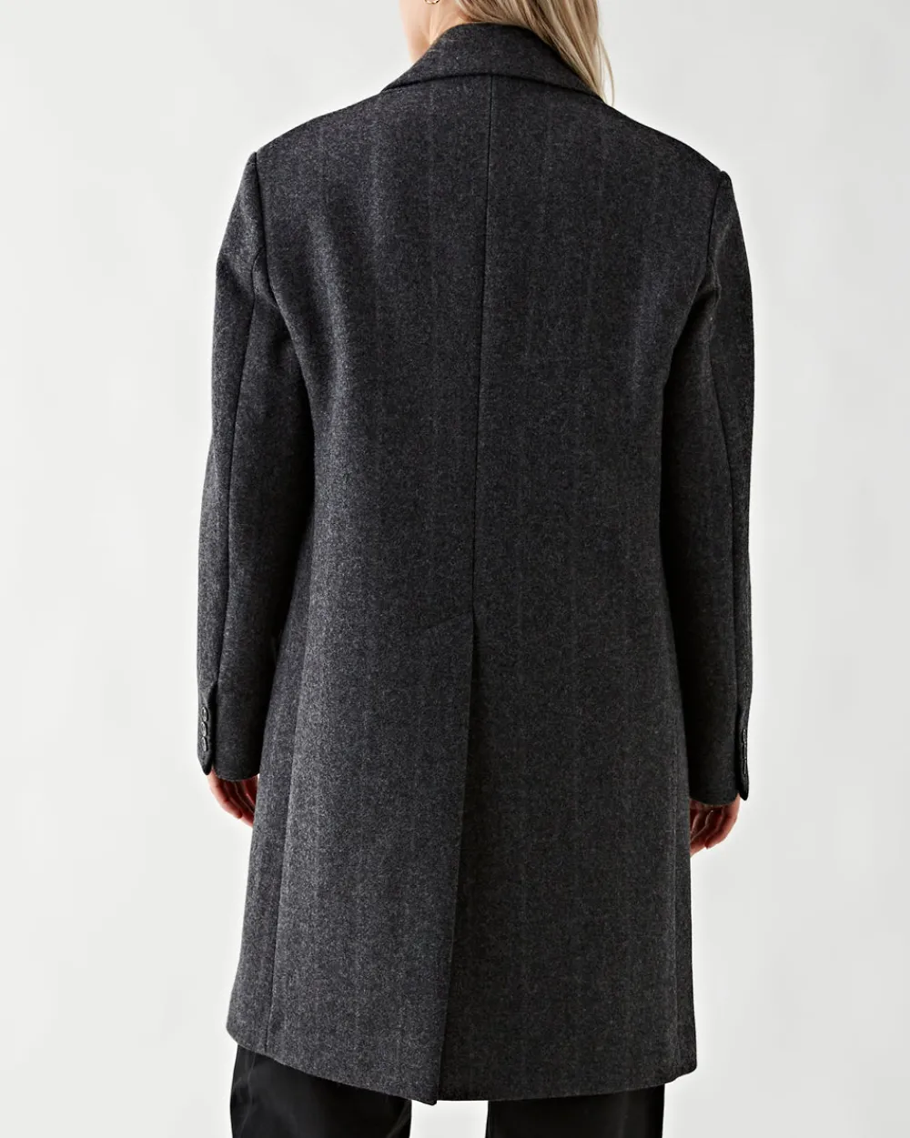 Barena Venezia Coat Artù Gessone Antracite New