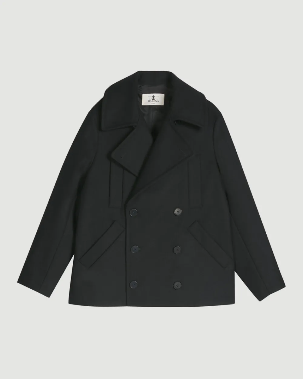 Barena Venezia Coat Sailor Caramal Nero Discount