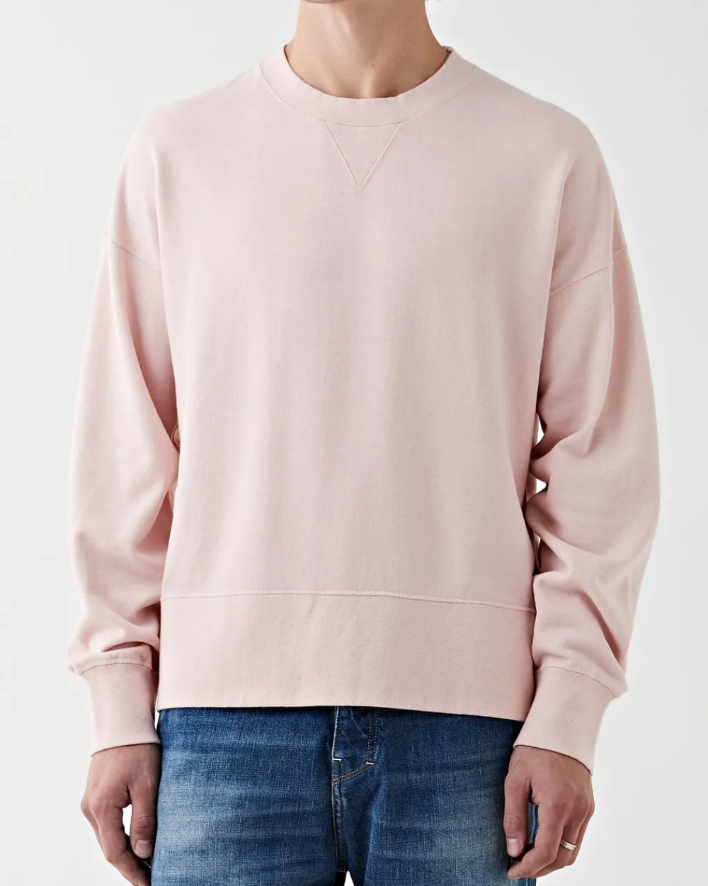 Visvim Court Sweat Pink (C/WS) Discount