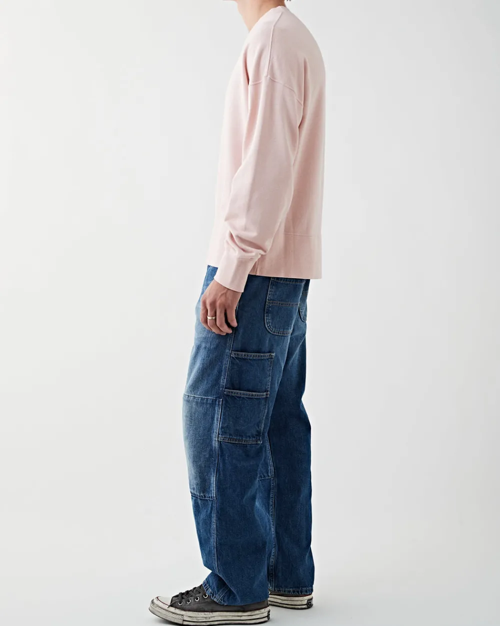 Visvim Court Sweat Pink (C/WS) Discount