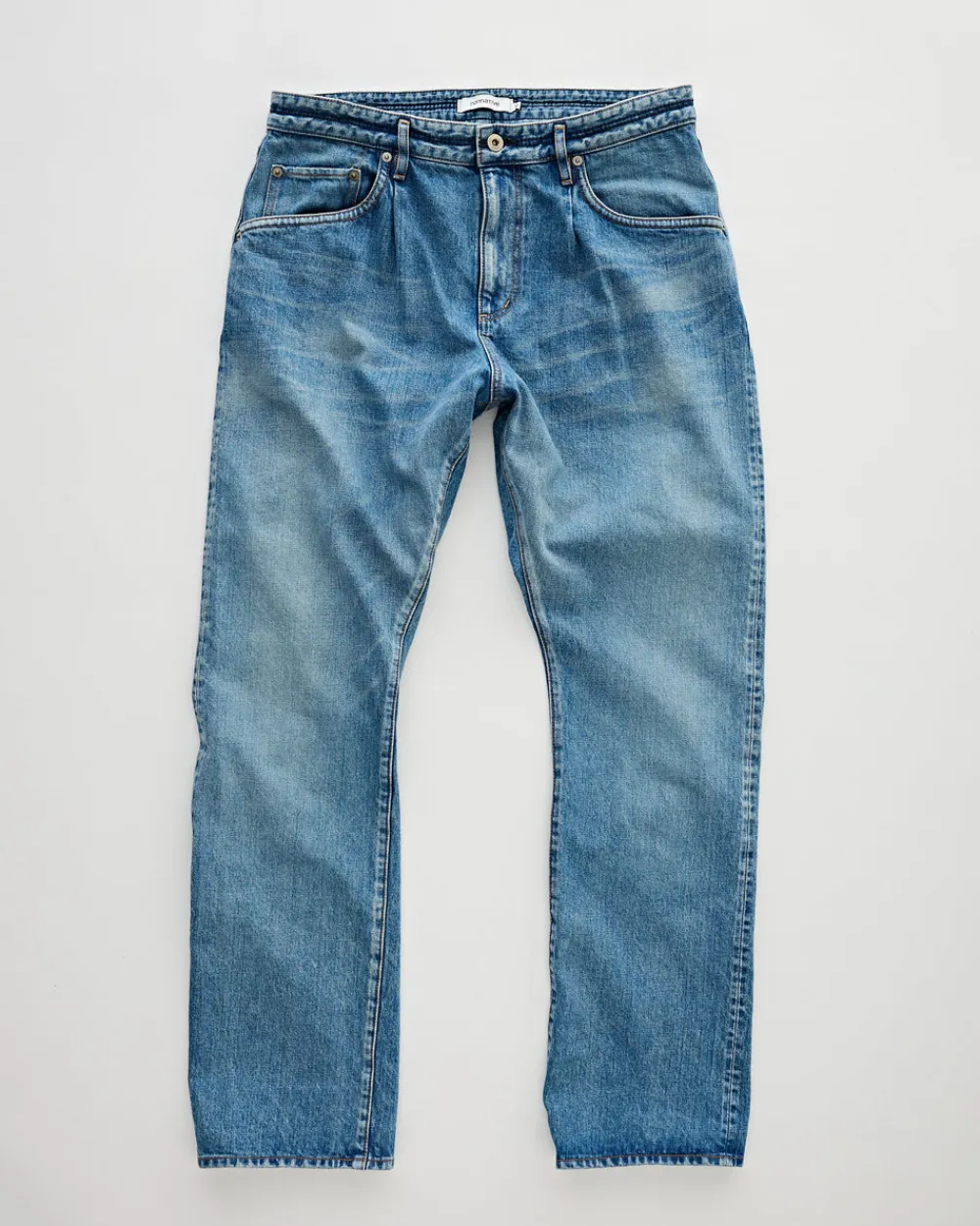 Nonnative Dweller 14oz Selvedge Denim Light Indigo Jeans Hot