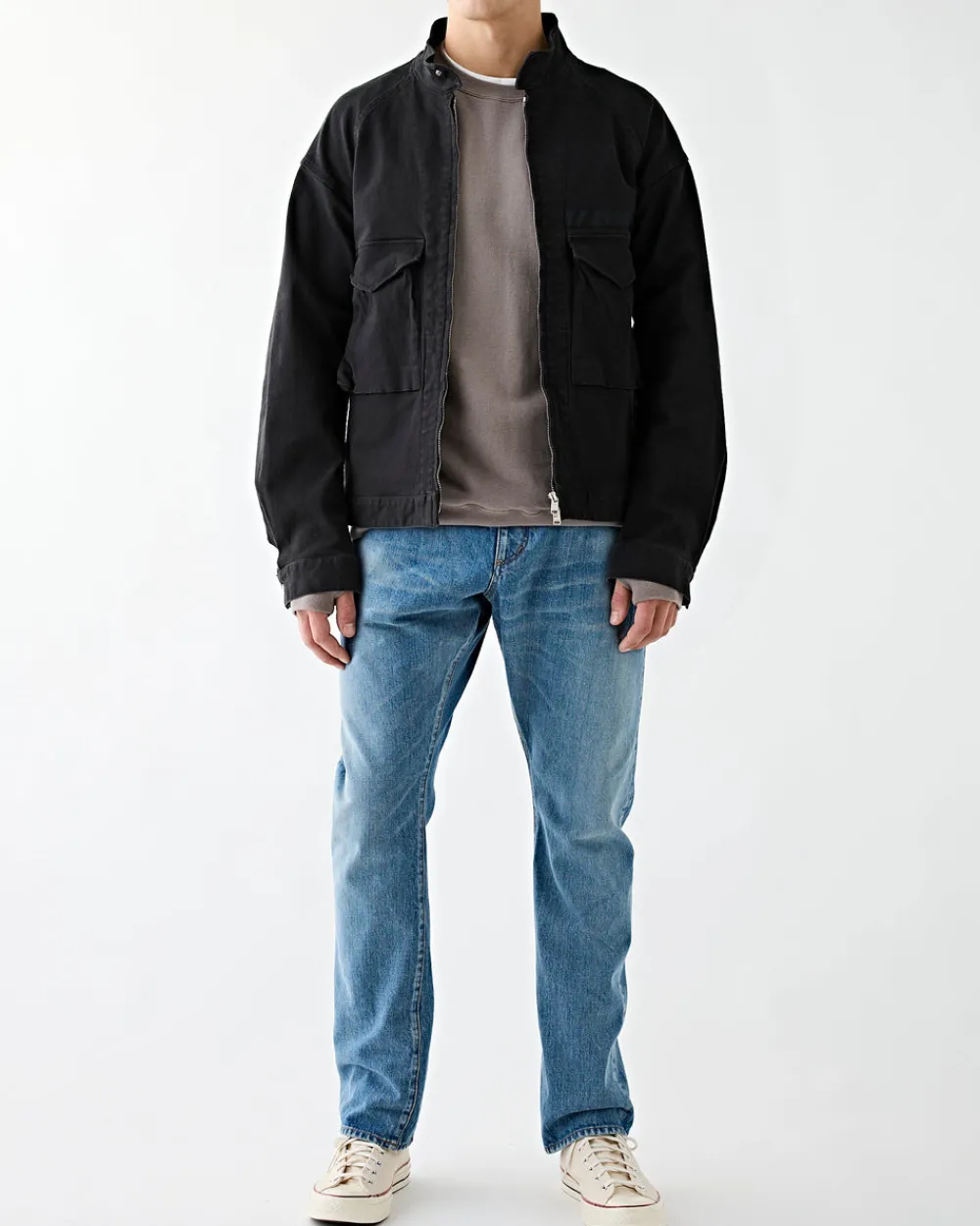 Nonnative Dweller 14oz Selvedge Denim Light Indigo Jeans Hot