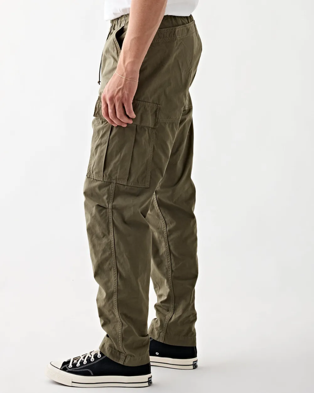 OrSlow Easy Cargo Pants Army Green Outlet