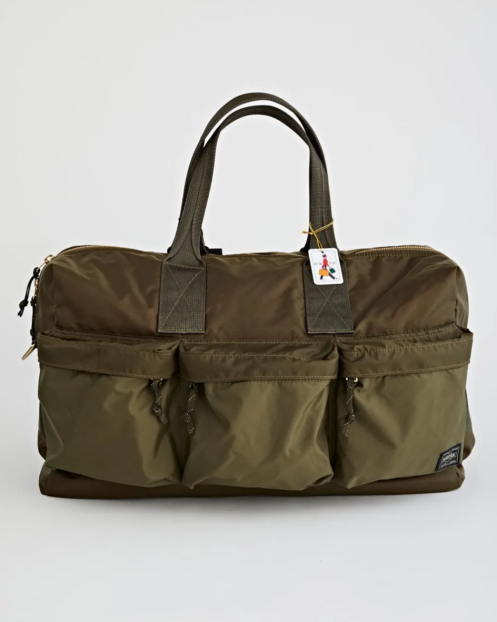 Porter Yoshida Force 2Way Duffle Bag Olive Drab New