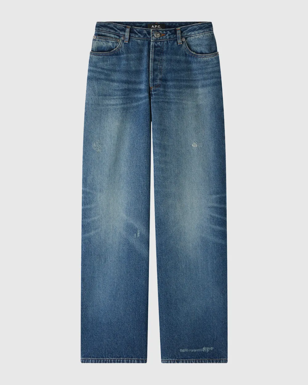 A.P.C. Jean Elisabeth Washed Indigo Best