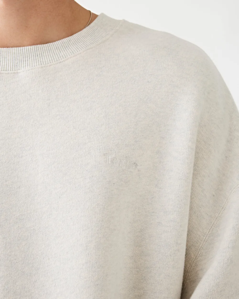Tenue. Kelly Sweat Sand Melange Hot