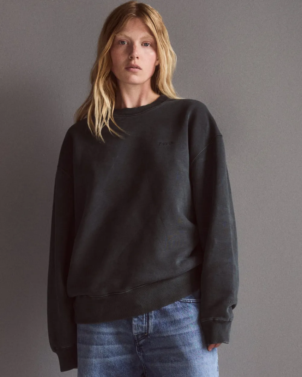 Tenue. Kelly Sweat Trashed Black Discount