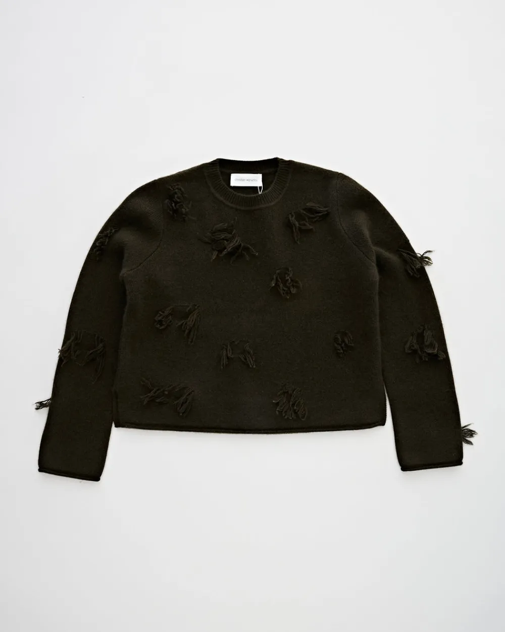 Christian Wijnants Kuano Sweater Military Green Clearance