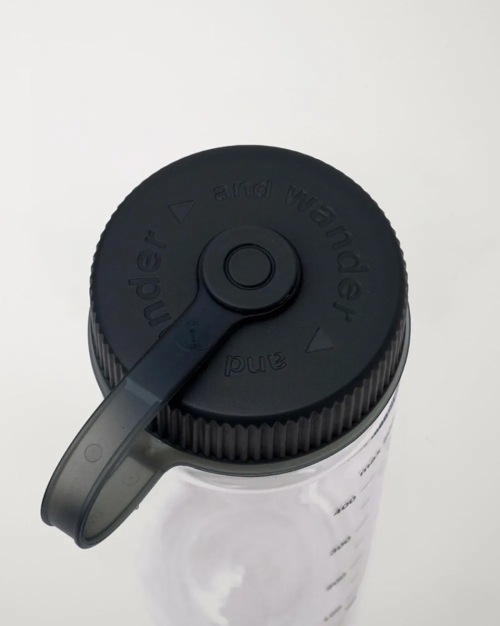 and wander Logo Bottle 500 Clear Fashion