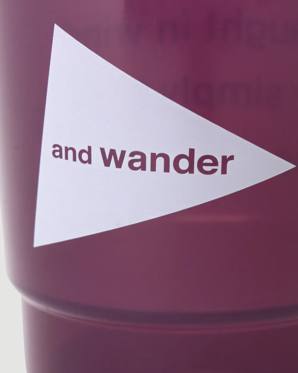 and wander Logo PP Mug Purple Online