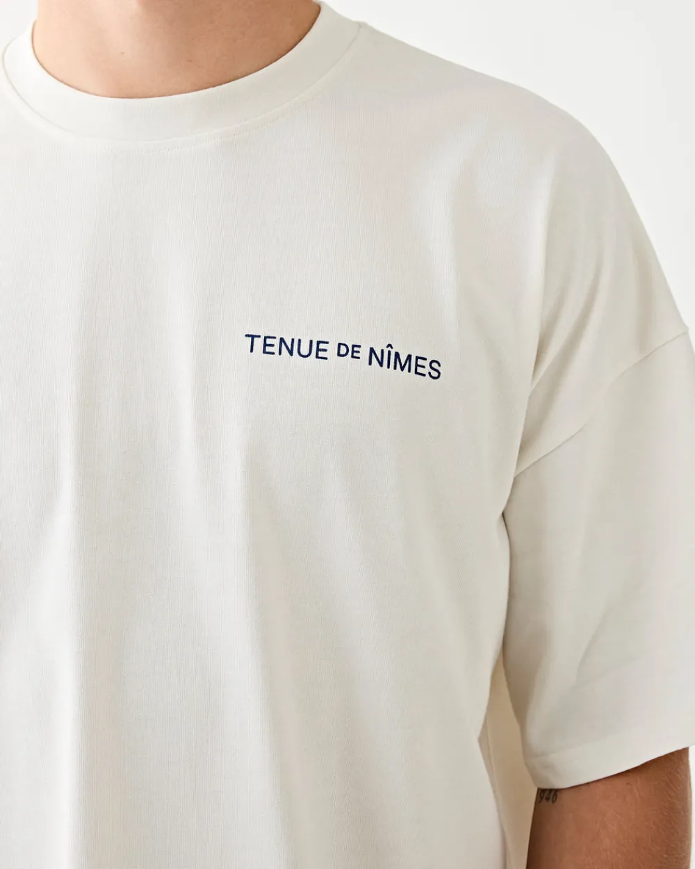 Tenue de Nîmes Matty Oversized Tee Vintage White Sale