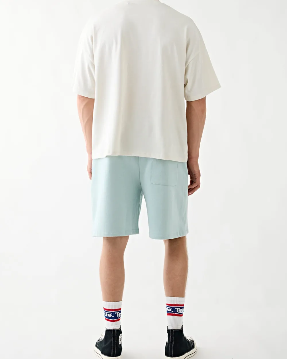 Tenue de Nîmes Matty Sweatshorts Ice Blue Outlet