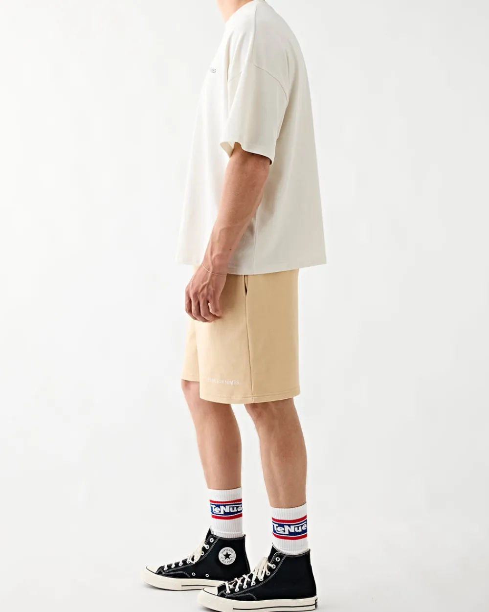 Tenue de Nîmes Matty Sweatshorts Sand Sale