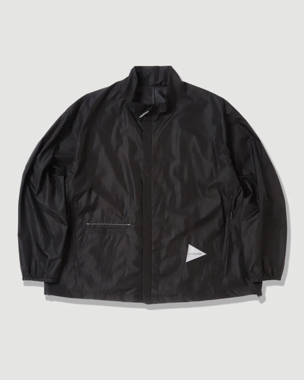 and wander Oversized Rip Jacket Black Outlet