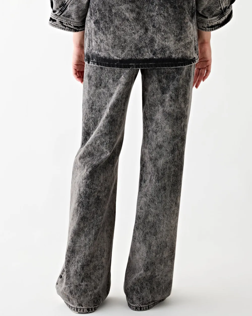 Christian Wijnants Presca Arctic Grey Denim Discount