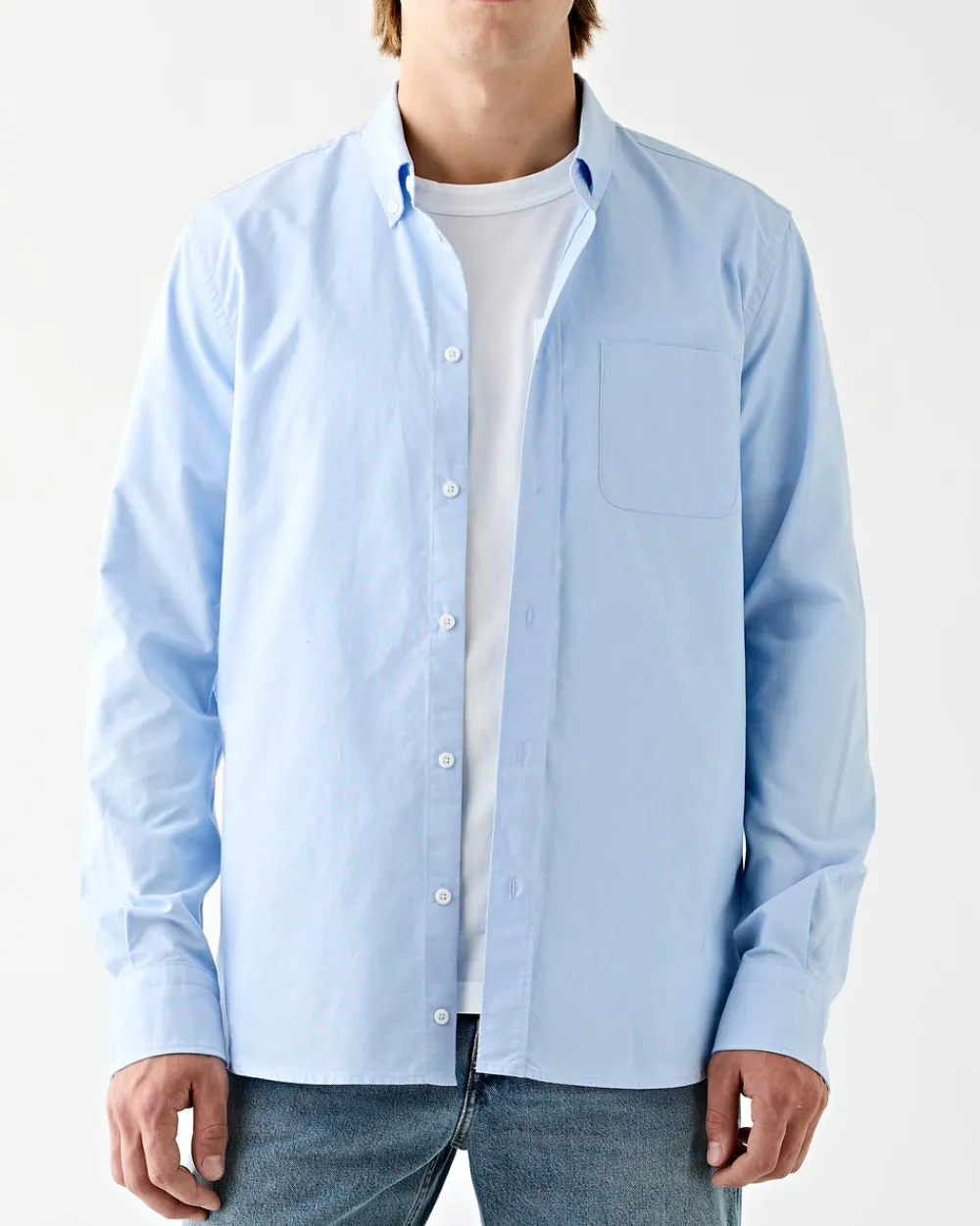 Tenue. Ralph Shirt Light Blue New