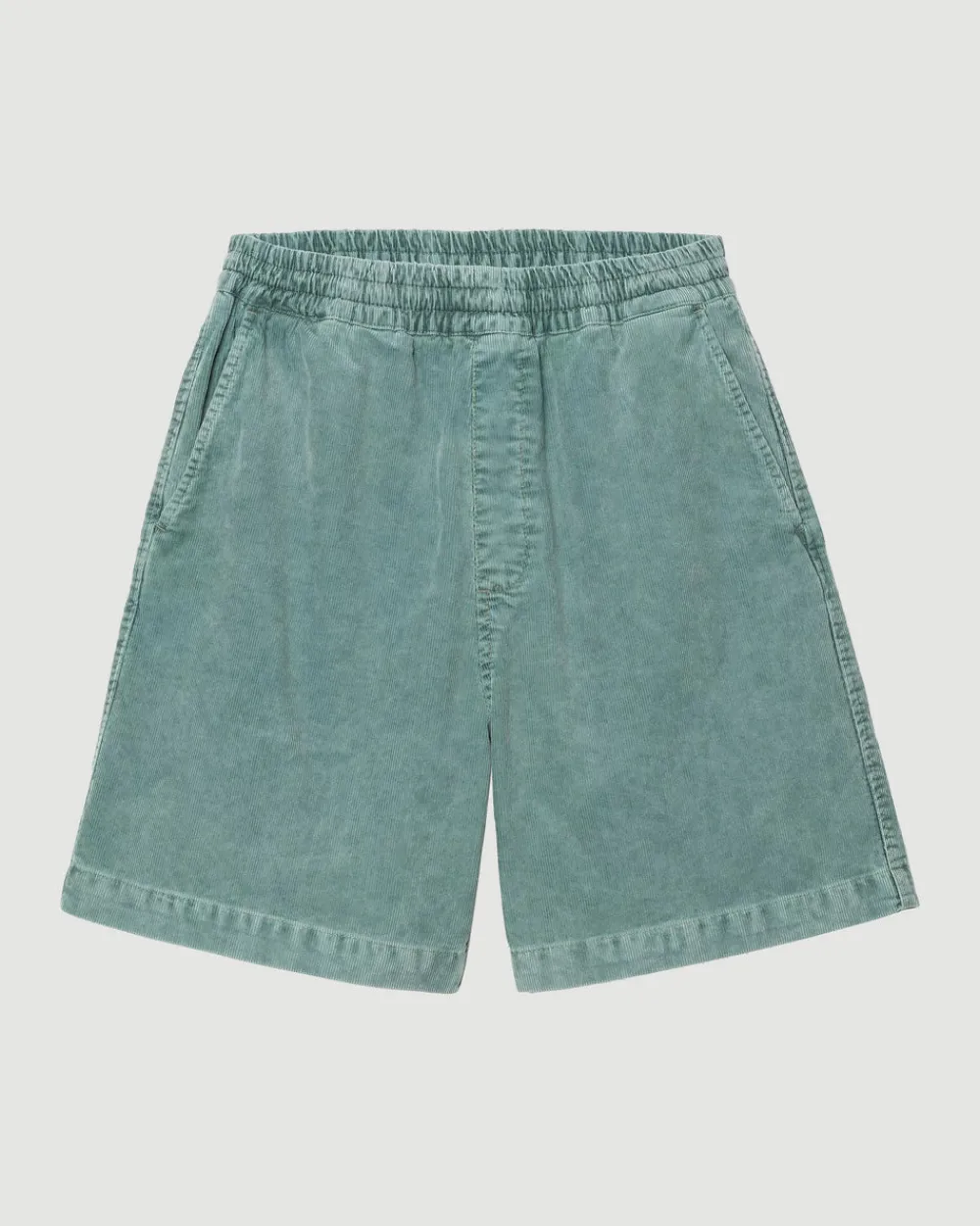 Carhartt WIP Reynold Short 'Forsyth' Corduroy Silver Pine Clearance