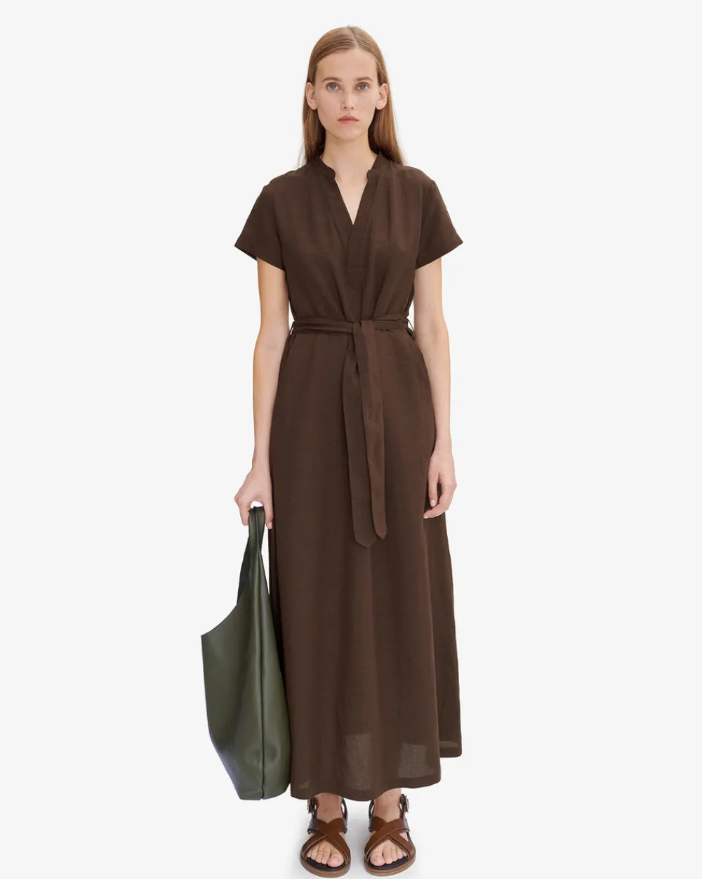 A.P.C. Robe Annelie Brown Discount