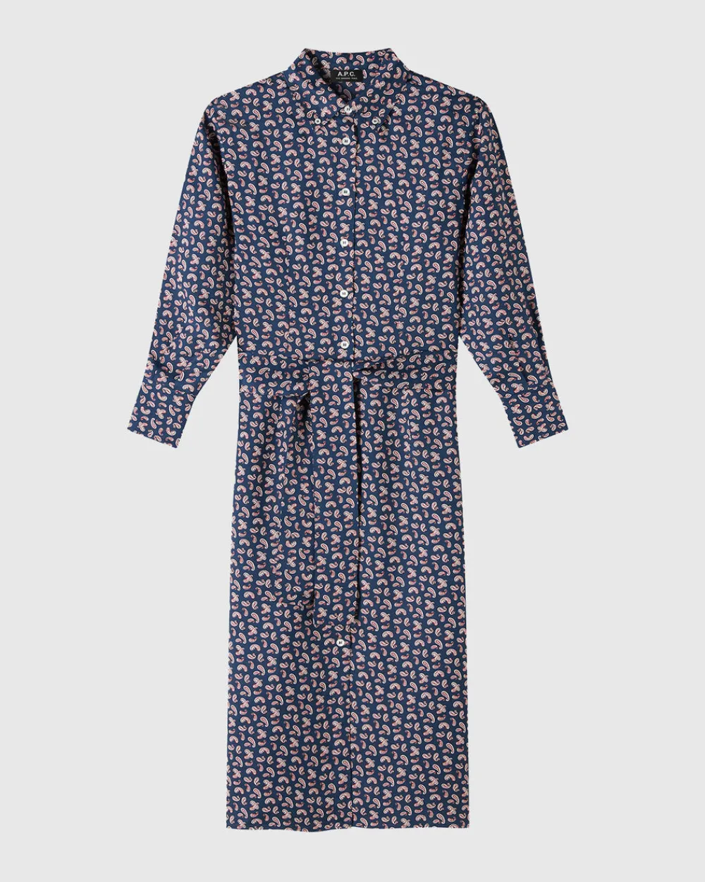 A.P.C. Robe Vanessa Blue Outlet