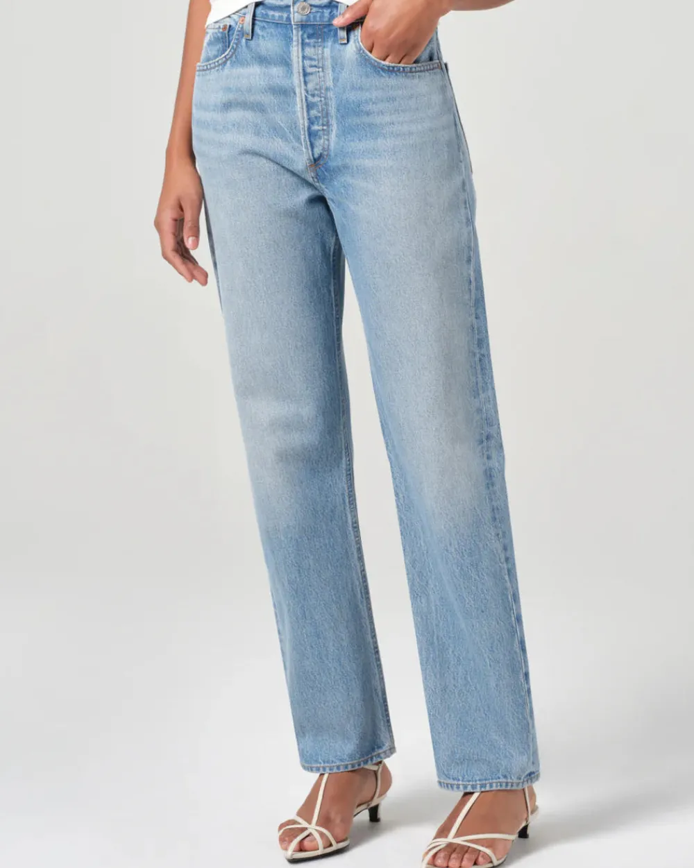 AgoldE 90's Jean Pinch Infinite Hot