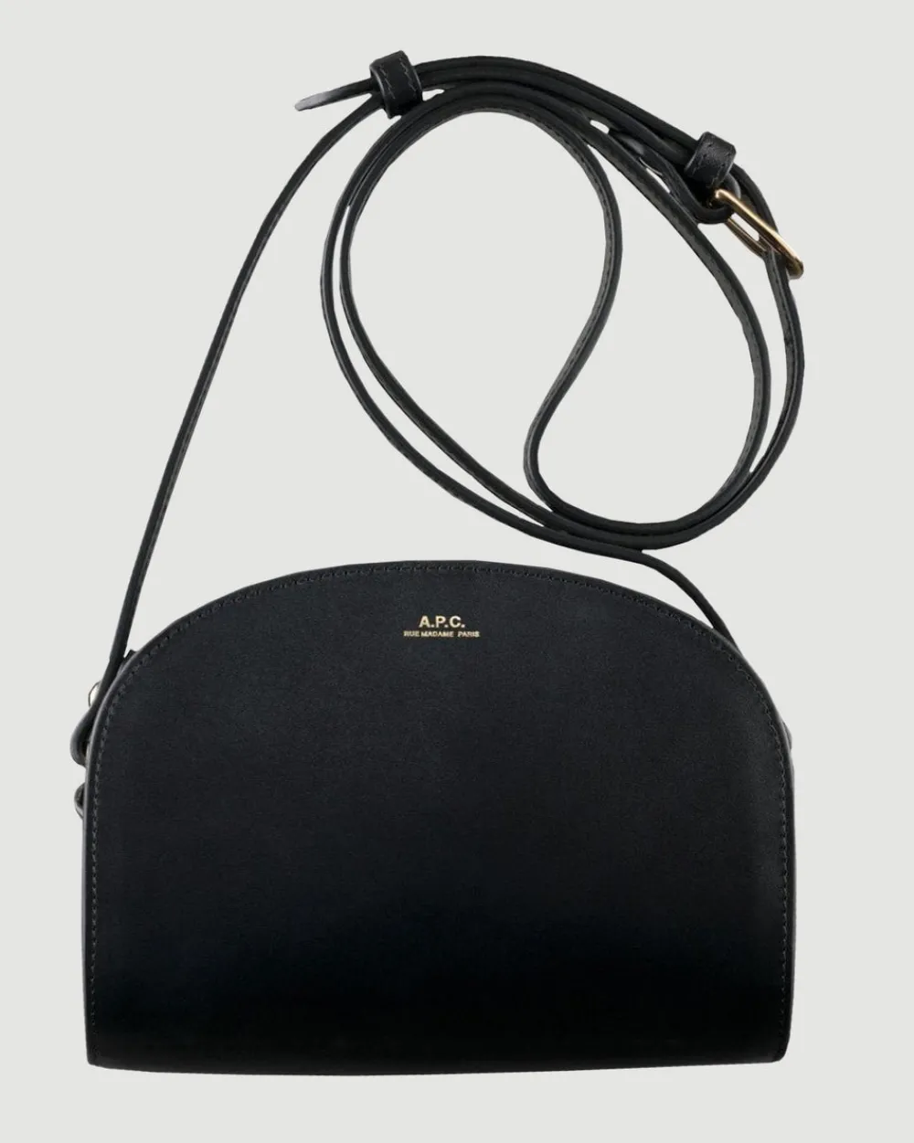 A.P.C. Sac Demi Lune Black Outlet