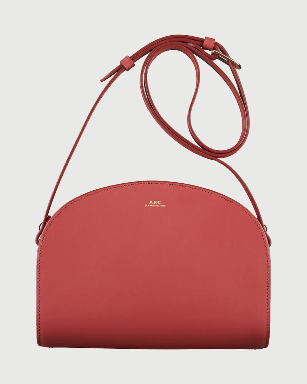A.P.C. Sac Demi Lune Cherry Hot