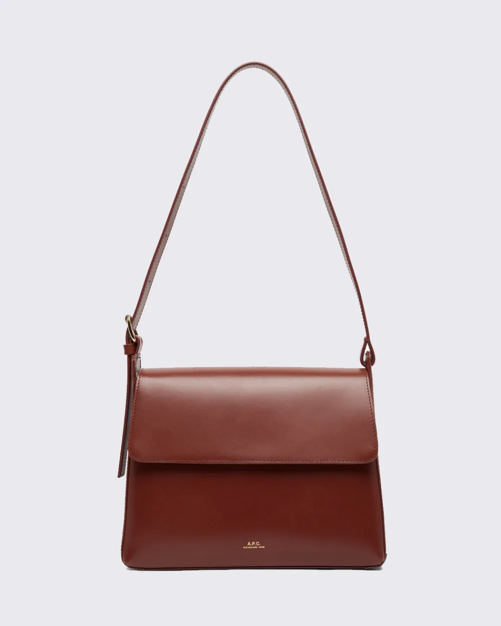 A.P.C. Sac Virginie Flap Noisette Online