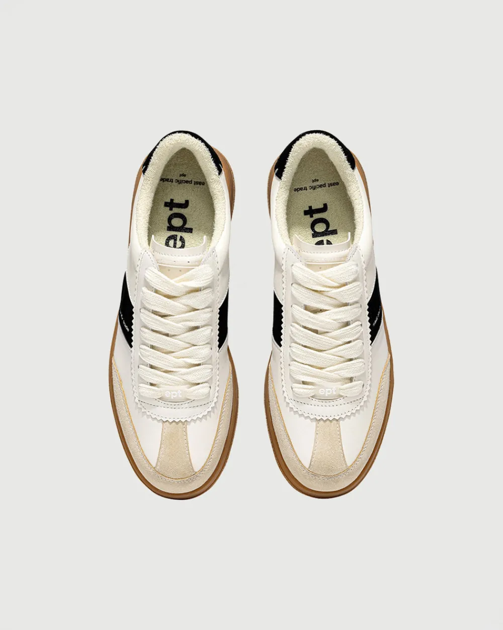 East Pacific Trade Santos Off White/Black Clearance