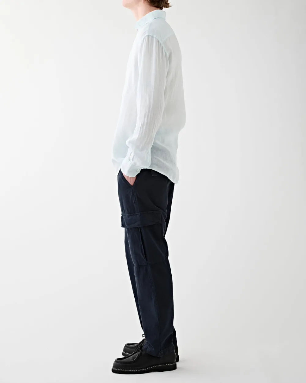 Barena Venezia Shirt Surian Telino Cielo Clearance