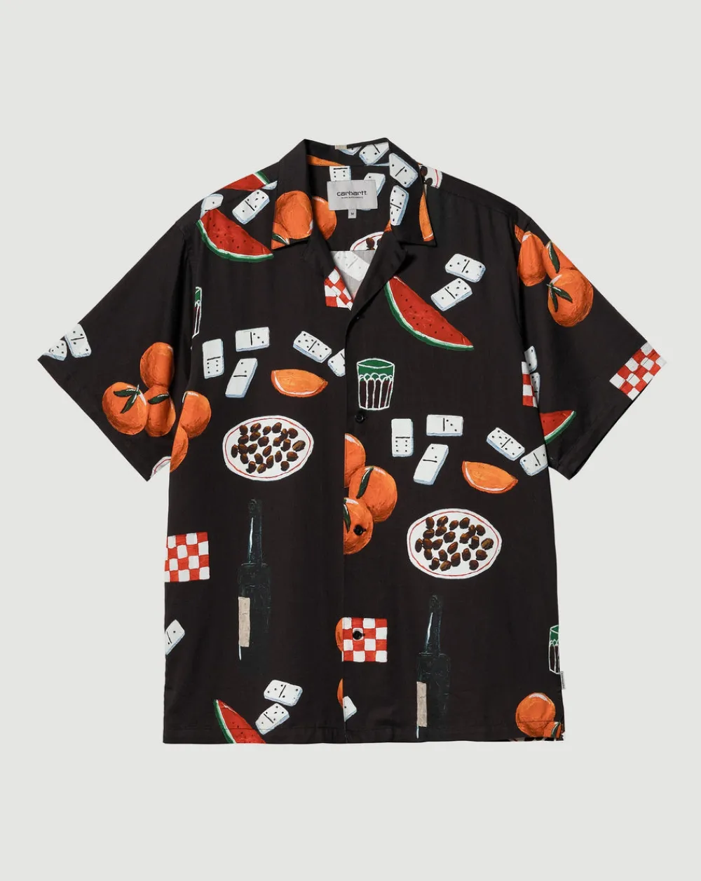 Carhartt WIP S/S Isis Maria Dinner Shirt Black Fashion