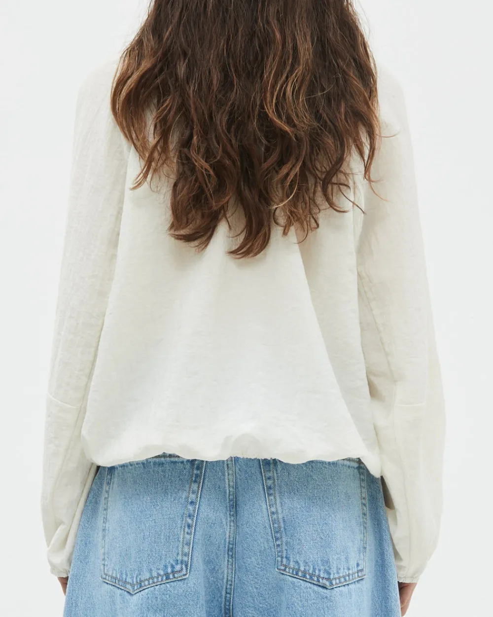 Christian Wijnants Tanawa Blouse Milk Fashion