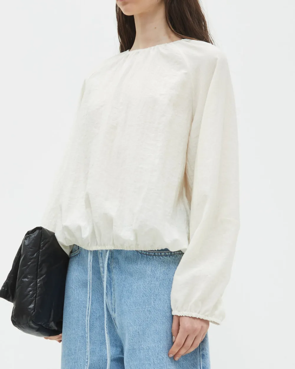 Christian Wijnants Tanawa Blouse Milk Fashion