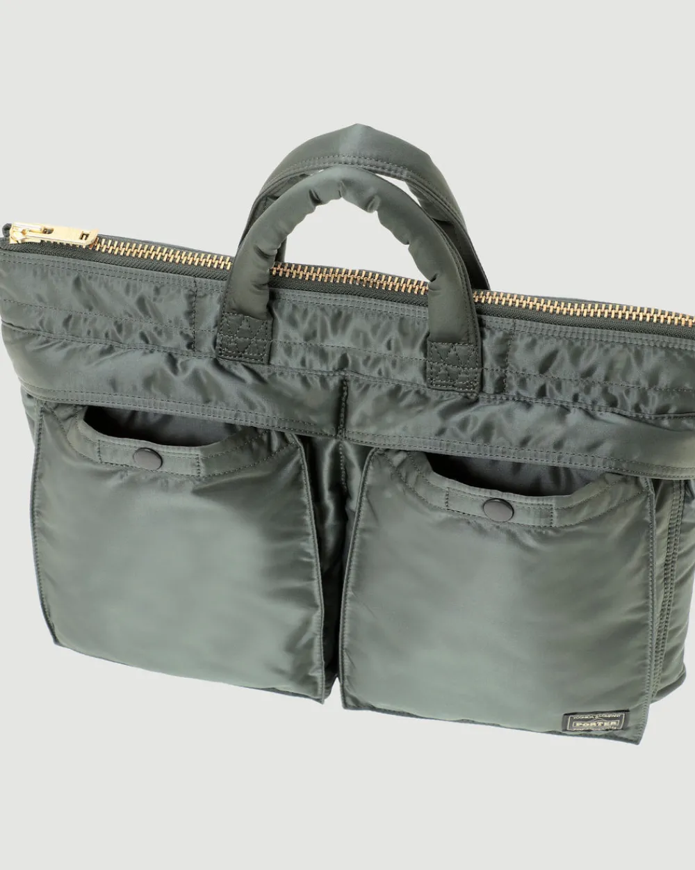 Porter Yoshida Tanker Short Helmet Bag (S) Sage Green Best