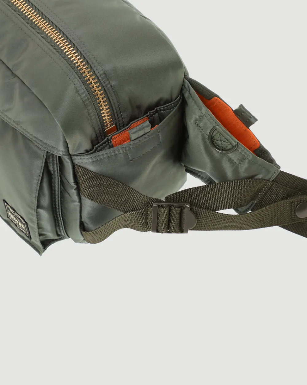 Porter Yoshida Tanker Waist Bag Sage Green Large New