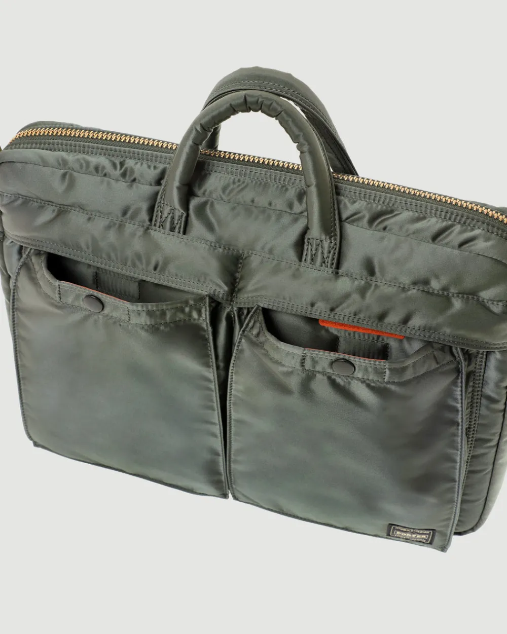 Porter Yoshida Tanker 2Way Briefcase Sage Green Clearance