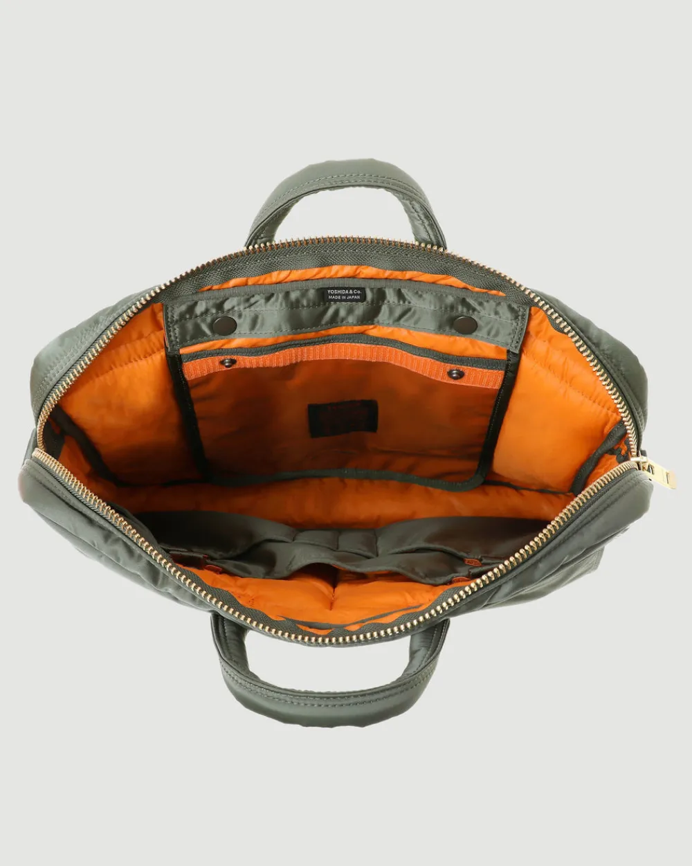 Porter Yoshida Tanker 2Way Briefcase Sage Green Clearance