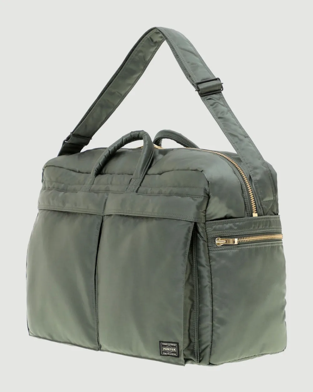Porter Yoshida Tanker 2Way Duffle Bag (S) Sage Green Fashion